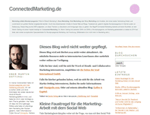 Tablet Screenshot of connectedmarketing.de
