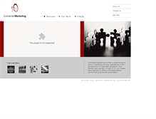 Tablet Screenshot of connectedmarketing.com